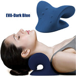 Carregar imagem no visualizador da galeria, Neck Shoulder Stretcher Relaxer Massage Pillow Cervical Chiropractic Traction Device for Pain Relief Cervical Spine Alignment
